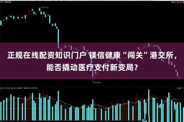正规在线配资知识门户 镁信健康“闯关”港交所，能否撬动医疗支付新变局？