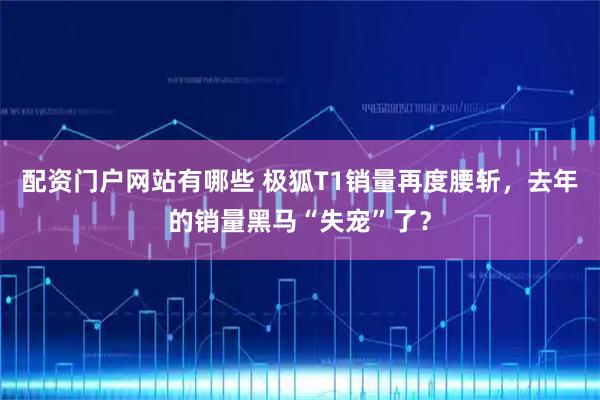 配资门户网站有哪些 极狐T1销量再度腰斩，去年的销量黑马“失宠”了？